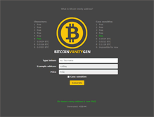 Tablet Screenshot of bitcoinvanitygen.com